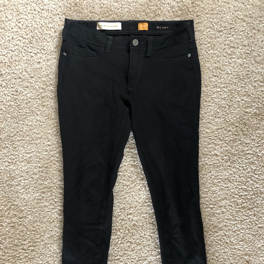 Ankle black jeggings from Anthropologie